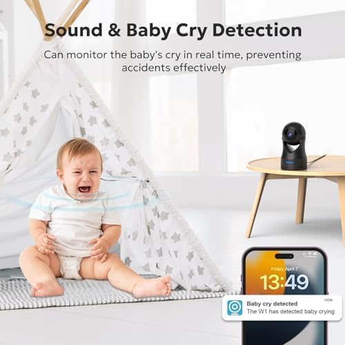 owltron Indoor Security Camera, 360 Pan/Tilt Home Cameras - Image 7