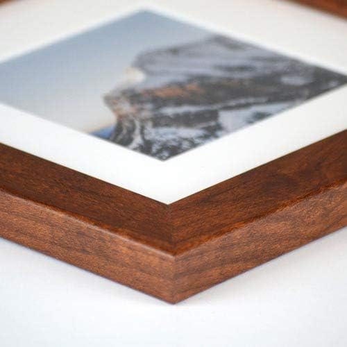 Frame It Easy 33 x 34 Russet Wood Frame (Derby)
