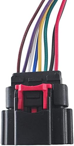 Autowxjq Mass Air Flow Sensor Female Connector Plug Pigtail Harness Compatible with Chevrolet Cadillac GMC