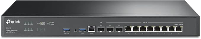TP-Link ER8411 Enterprise Wired 10G VPN Router by TP-Link