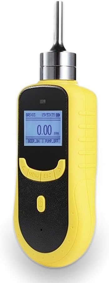 ATO Portable Hydrogen Gas Leak Detector 0 to 500 ppm, H2 Gas Monitor with Sound and Light Alarm