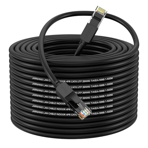 Cat 6 Ethernet Cable 15 ft, Indoor/Outdoor High Speed 10Gbps Internet Cable - Image 2