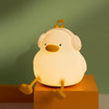 ATSUI Night Light for Kids, Squishy Duck Design, 3 Level Dimmable, Silicone Construction
