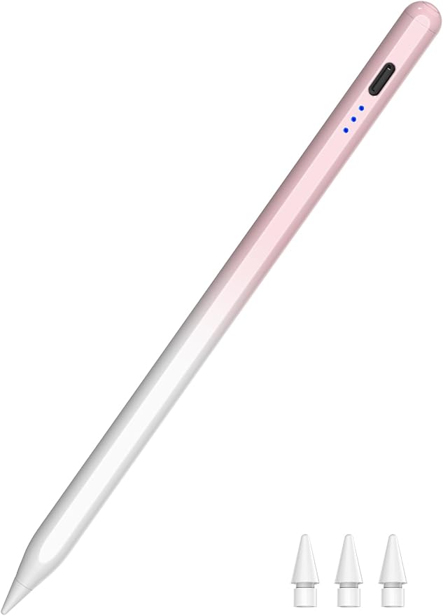 HATOKU Stylus Pen for iPad 2018-2026, 15 Mins Fast Charging Pencil 1st Gen by HATOKU