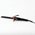 TAIFF Curves Professional Black Titanium Curling Iron – High-Performance Hair Curler & Rizadora para Cabello with Dual Voltage | Fixed Temperature 410°F | 3/4”