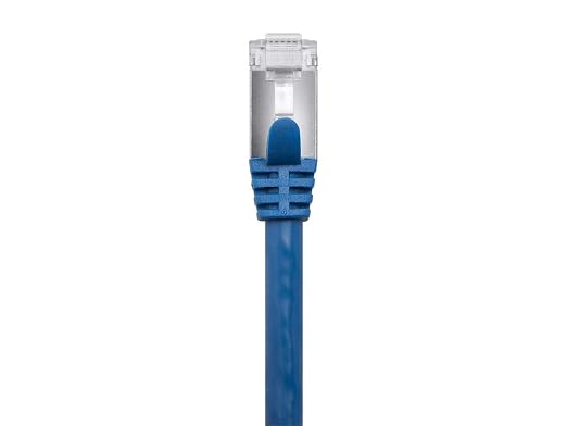 Monoprice Cat7 10ft Blue Patch Cable Double Shielded 26AWG 10G Pure Bare Copper - Image 2