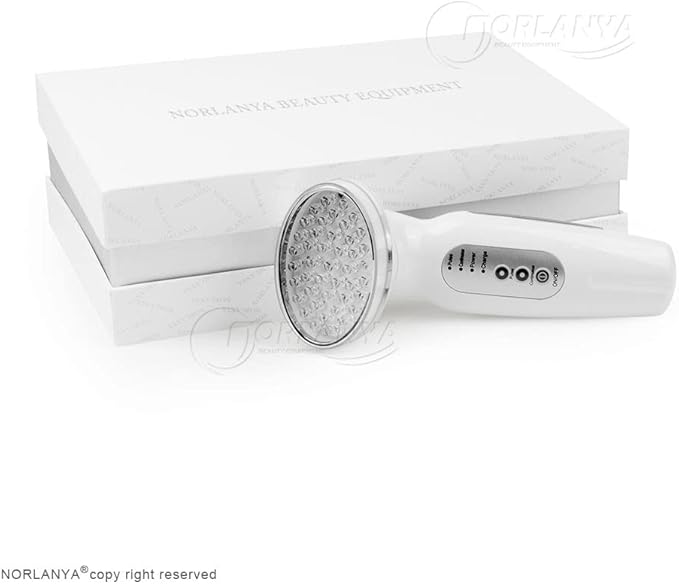 NORLANYA RED Light Skin Care Device, Red LED Wrinkles Removal Collagen Boost Skin Tightening