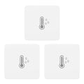 THIRDREALITY Zigbee Temperature and Humidity Sensor Lite 3Pack, Smart by ThirdReality