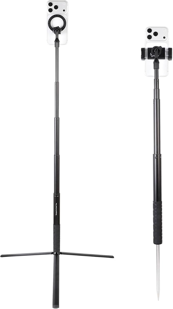 Ground Golf Monopod and Tripod Phone Holder Stand by Unknown