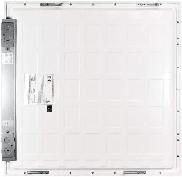 2x2 FT LED Light Flat Panel, 20/30/40W, Color Temperature Selectable 3K | 4K | 5K, Dimmable Recessed Drop Ceiling Lights, 2500/3750/5000 Lumens, Lay in Fixture for Office, 120-277V, UL DLC(12 Pack)