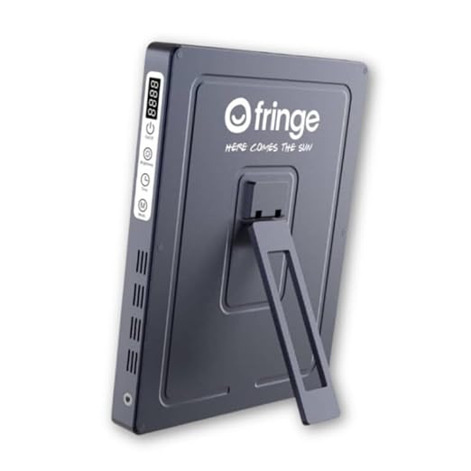 Fringe Red Light Panel, Has Both Red Light 660nm and Infrared Lights 850nm, 360 LED, Sports Recovery (Therapy Panel 189W) Ideal for Pain Relief, Sleep and Energy Recovery