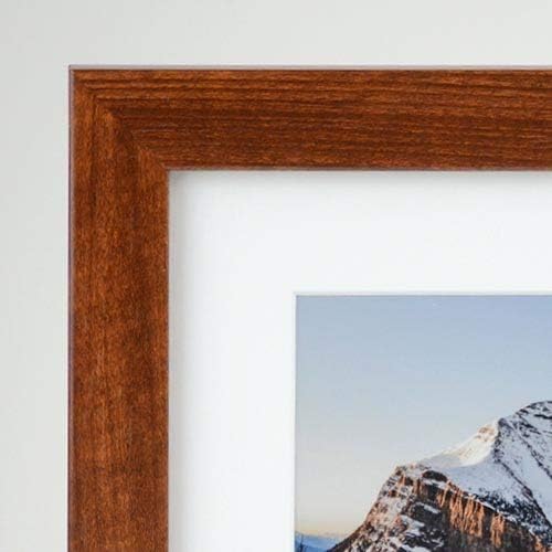 Frame It Easy 33 x 22 Russet Wood Frame (Derby)