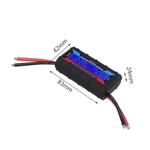 The Perfect Part Battery Monitor - 200A DC Amp Meter, Power Monitor with LCD Display for Clear Reading, RV Battery Monitor to Calculate the Voltage, Current, Power, Discharge Time, Power Meter Monitor