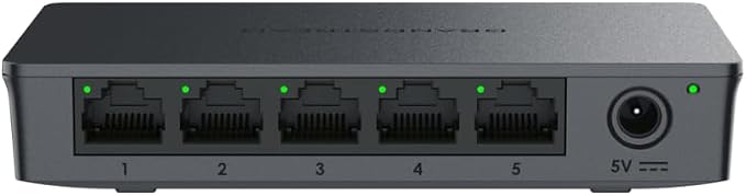 Grandstream GWN7700 | 5-Port Gigabit Ethernet Unmanaged Network Switch | Plug & - Image 3