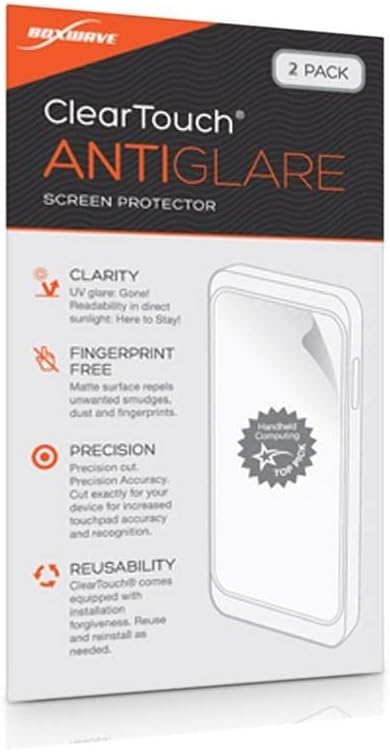 BoxWave Screen Protector Compatible with ButterflyMX Video Intercom Surface (7 in) - ClearTouch Anti-Glare (2-Pack), Anti-Fingerprint Matte Film Skin