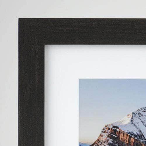 Frame It Easy 33 x 8 Coffee Wood Frame (Derby)