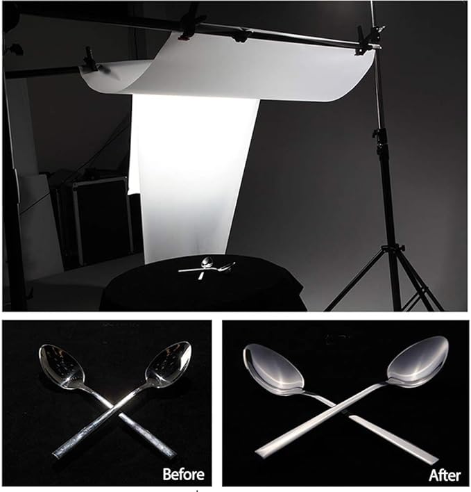 Diffusion Film Filter Sheet 6 Packs Kit 15.7x19.6inches/ 40x50cm Lighting Gel - Image 4