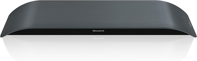 BlueAnt Soundblade Under-Monitor Soundbar, 120W 2.1 Channel Desktop Speaker with USB-C & Bluetooth 5.3 for PC, Mac, Gaming, Music and Streaming, Charcoal