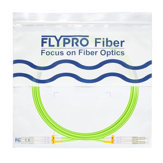 FLYPROFiber- 15M OM5 LC to LC Fiber Patch Cable, Length Options: 0.2m-20m - Image 7