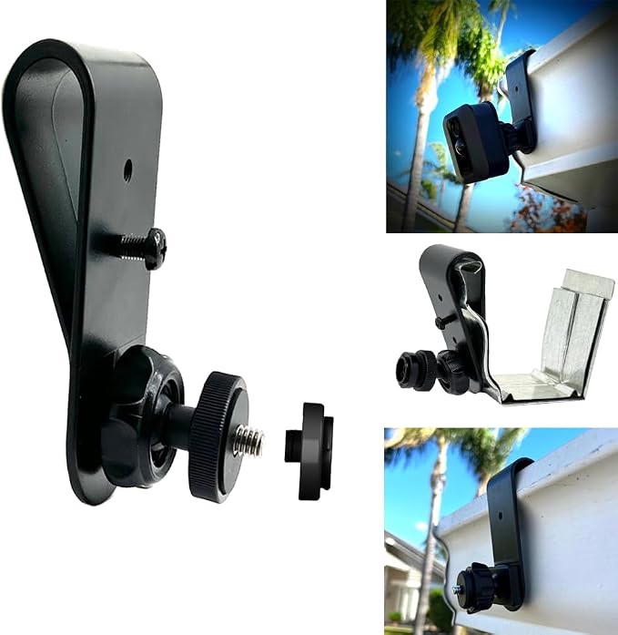 Rigid Rain Gutter Mount for Security Camera - Image 4