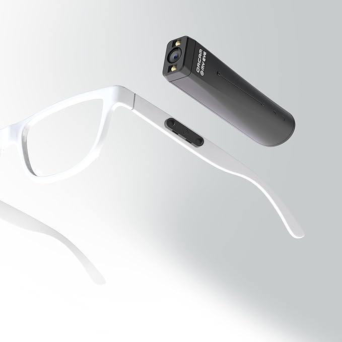 OrCam MyEye 2 Pro 2024. Advanced Wearable Artificial Intelligence Device with Assistive Capabilities: Voice/Gesture/Touch Control, Reads from Any Surface & Text Point
