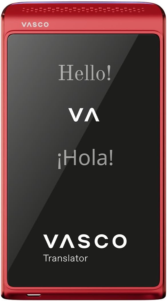 Vasco Translator Q1 | AI Voice Cloning Language Translator Device | 113 by VascoElectronics