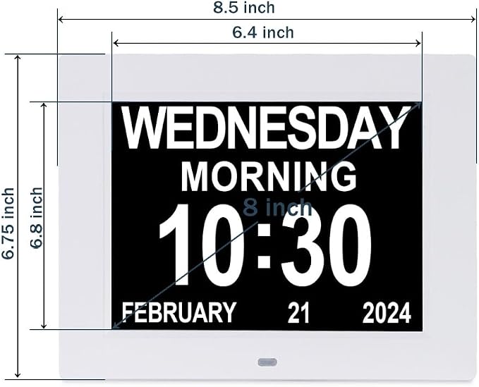 SSINI Dementia Clock Large Digital Calendar - Image 2