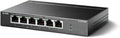 TP-Link 6 Port Fast Ethernet 10/100Mbps PoE Switch 4 PoE+ Ports @67W Plug & by TP-Link