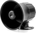 QWORK Electric Siren Horn, DC 12V Security Loud Wired Alarm Siren by QWORK