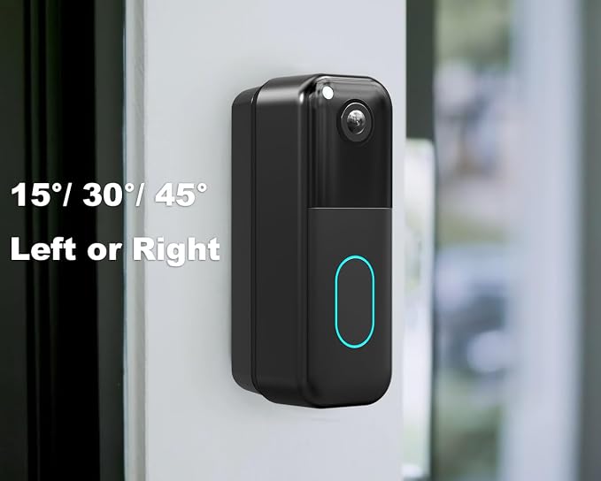 All-New Blink Doorbell Corner Mount, No-Drill Mounting Bracket Adjustable Angle - Image 4