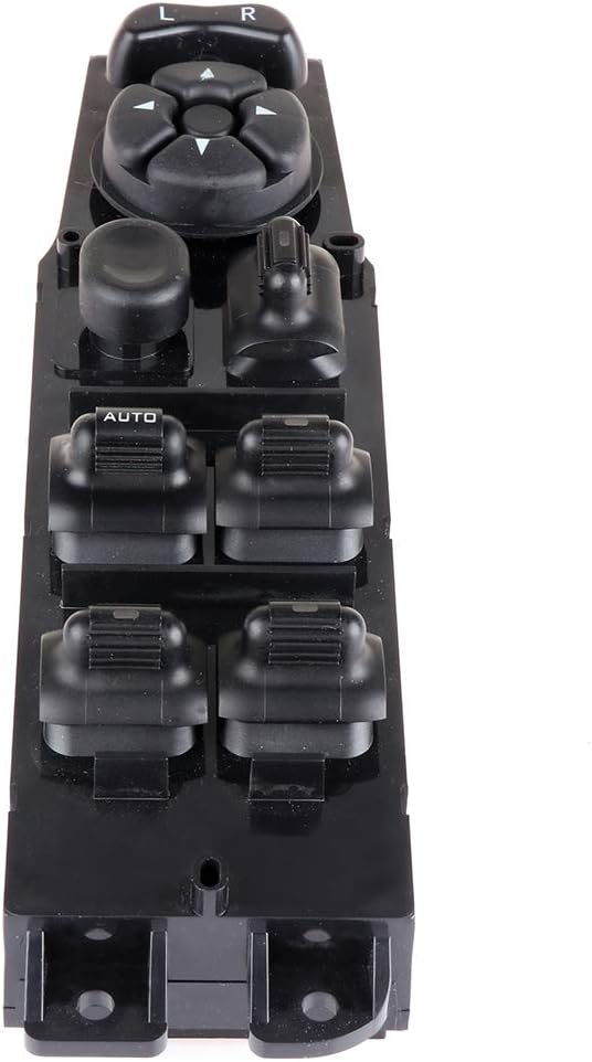 Power Window Master Control Switch Front Left Compatible 2002-2010 for Dodge Ram 2500 2002-2010 for Dodge Ram 1500, Power Window Switch 56049805AB