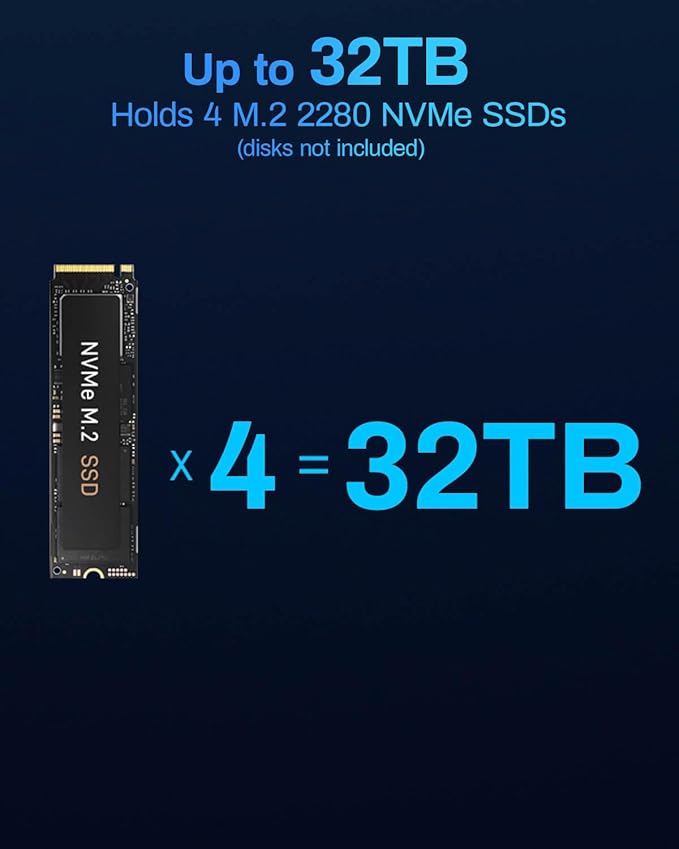 TERRAMASTER F4 SSD NAS Storage - Image 8