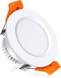 inShareplus 2 Inch LED Recessed Lighting, Downlight Dimmable 3W (35W Equivalent), 3000K Warm White, CRI80, Recessed Light Fixtures with LED Driver (1 Pack)