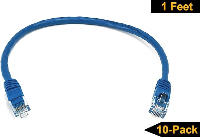 iMBAPrice 15' Cat5e Network Ethernet Patch Cable, 10 Pack - Image 2