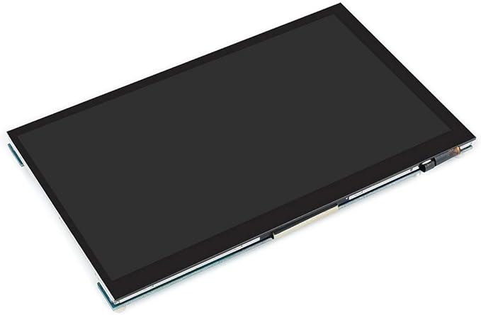 Ingcool 7 inch HDMI LCD 1024x600 Resolution Capacitive Touch Screen IPS Display Module Compatible with Raspberry Pi 4 3 2 1 B B+ A+,Jetson Nano,Support Software Resolution (up to 1920×1080)
