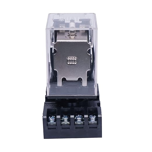 TWTADE/JTX-2C, MK2P-I DPDT Power Relay with Plug-in Terminal Socket Base, AC 110V Coil, 8 Pin 2NO 2NC AC 110V