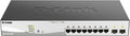 D-Link 10-Port Gigabit Smart Managed PoE+ Switch | 8 PoE+ Ports + 2 SFP Ports | by D-Link