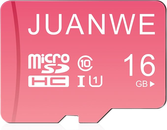 JUANWE 16GB Micro SD Card microSDHC Memory Card by JUANWE