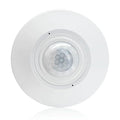 RAYZEEK DC 12/24V 10A Low Voltage Ceiling Sensor Pir Occupancy Motion Detector,360 Motion Sensor,8-12M High Sensitive Ceiling Motion Sensor Switch, Commercial/Industrial Grade, White