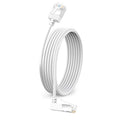 Flexible Cat 6 Ethernet Cable 270 °Upward Angle 1.6 Feet, Ultra Thin & Slim by DUTEVOLNS