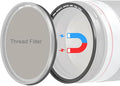 Kase 72mm Magnetic Lens and Filter Adapter Ring Kit by KaseFilter