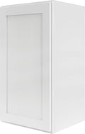 Wall Kitchen Cabinets, RTA Cabinets, White Shaker Cabinet, Wall Mounted, RTA Upper Cabinet, Modern for Kitchen and Bathroom with Door (White, 18" W x 42" H x 12" D)