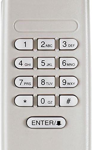 Chamberlain 940EV-P2 Keyless Garage Door Access System - Quantity 1, Gray