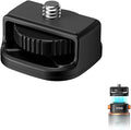 VRIG Claw Mini Quick Release Plate Tripod QR Camera Mount Adapter, Quick Setup by VRIG