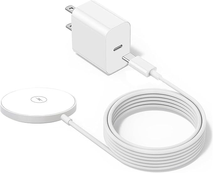 Mag-Safe Charger for iPhone 17/16/15,[Apple MFi Certified]15W Fast Wireless Magnetic Charging Pad with USB C Wall Charger Block for Apple iPhone 17 Pro Max/17 Air/17 Pro/17/16E/16/15/14/13/12,AirPods