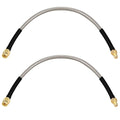 RP-SMA Male to RP-SMA Female Bulkhead Cable 1FT 2PCS, RG58 Coaxial Cable by XRDS-RF