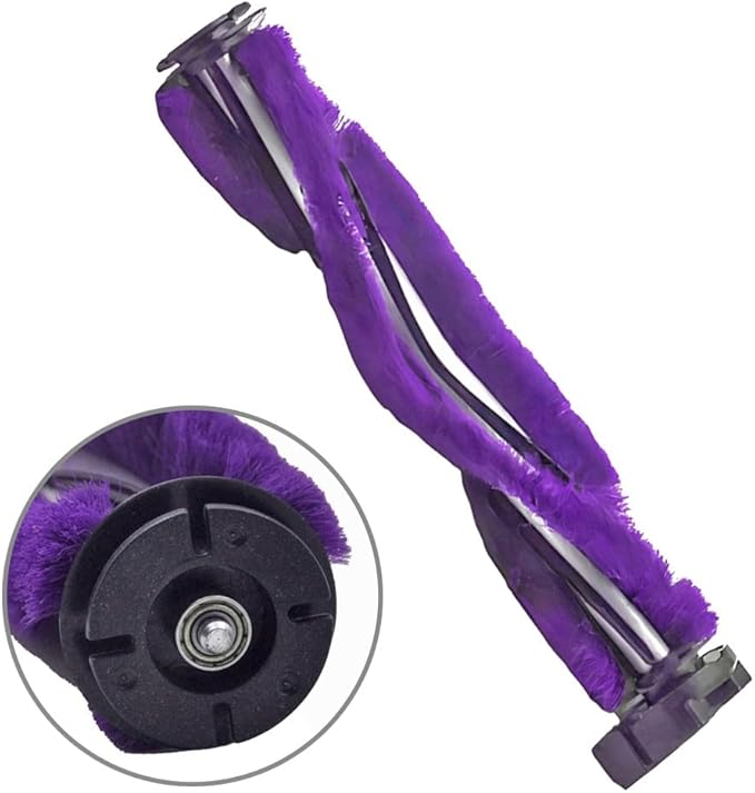 Replacement Roller Brush for Vactidy V8 PRO Robot Vacuum Main Central Cleaning Accessory Nylon Plastic Simple Install Compatible with V8 PRO Wireless Sweeper Home Pet
