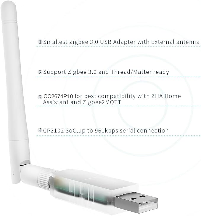 SMLIGHT SLZB-07P10 Zigbee 3.0 Coordinator Thread/Matter Mini USB Adapter Works - Image 4