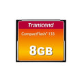 Transcend TS8GCF133 CompactFlash 133X Memory Card by Transcend