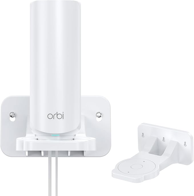 XLTTYWL Orbi WiFi 7 Wall Mount Kit, ABS Orbit 7 Mount Bracket Optimize Space by XLTTYWL